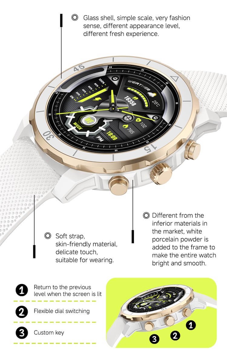 VS11 Smartwatch Fashion Trendy Lightweight Watch Colorful Watch Case Multiple Dial Styles Selection-Shenzhen Shengye Technology Co. Ltd