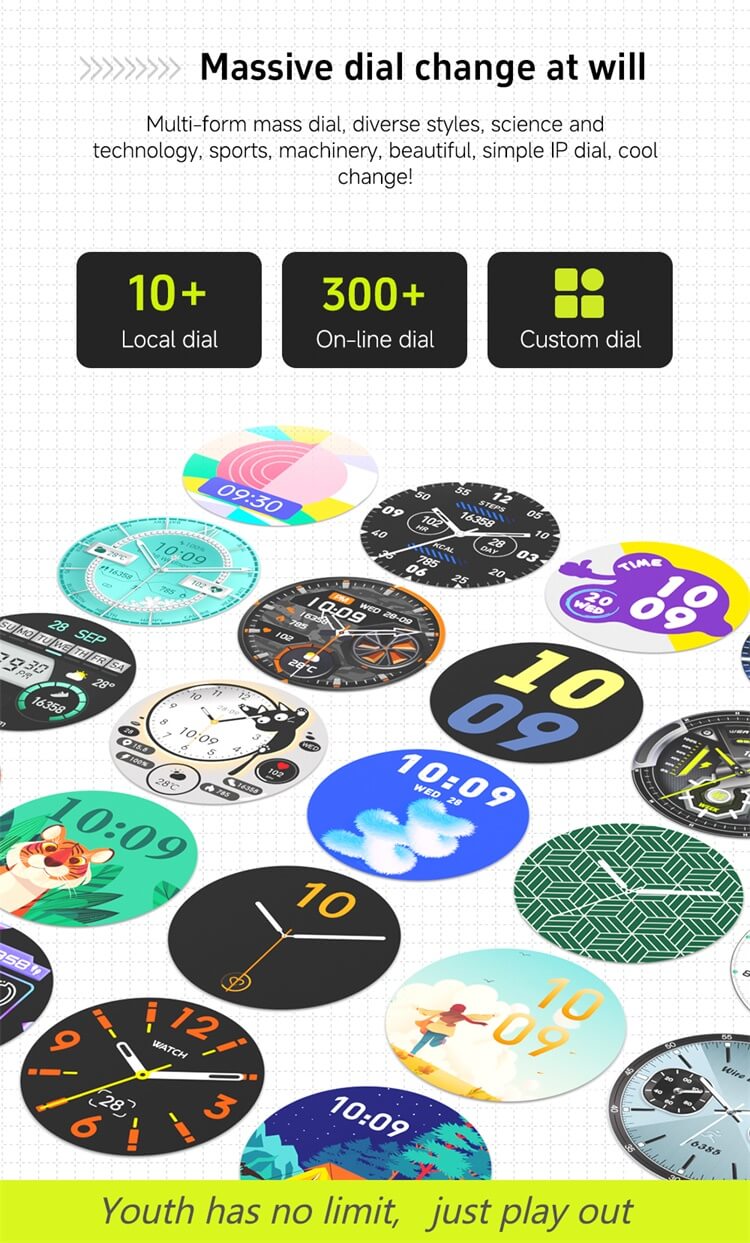 VS11 Smartwatch Fashion Trendy Lightweight Watch Colorful Watch Case Multiple Dial Styles Selection-Shenzhen Shengye Technology Co. Ltd