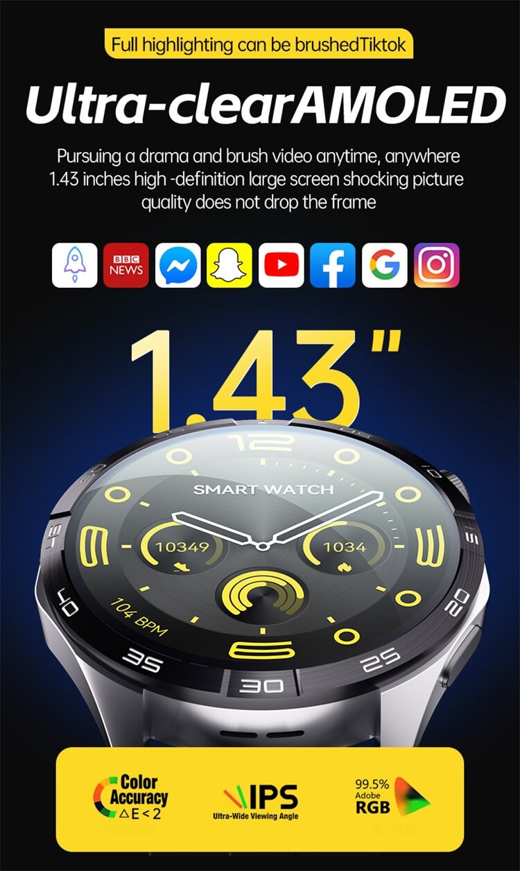 VG52 PRO Smartwatch 4G/5G Sim Card High Definition Remote Photography Long Endurance Time-Shenzhen Shengye Technology Co. Ltd