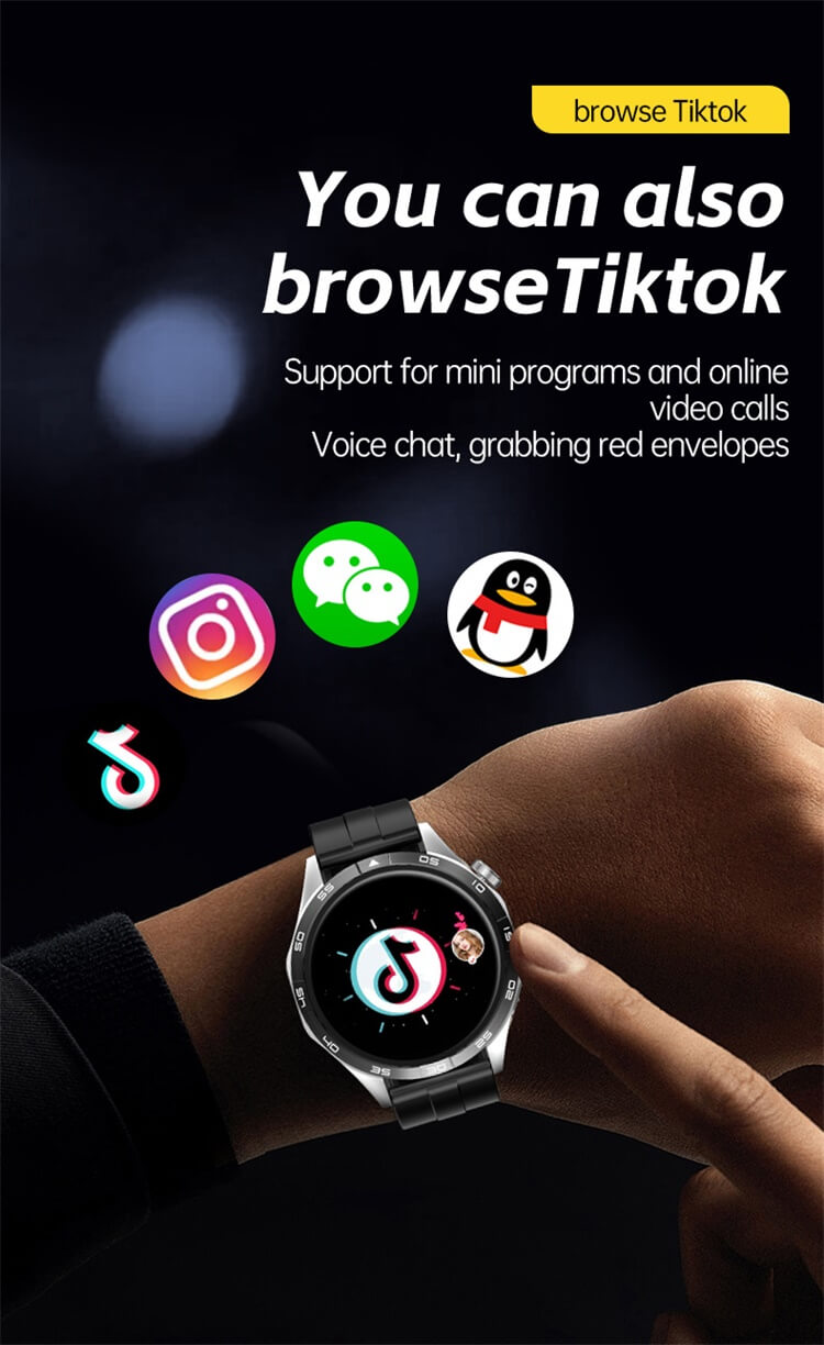 VG52 PRO Smartwatch 4G/5G Sim Card High Definition Remote Photography Long Endurance Time-Shenzhen Shengye Technology Co. Ltd