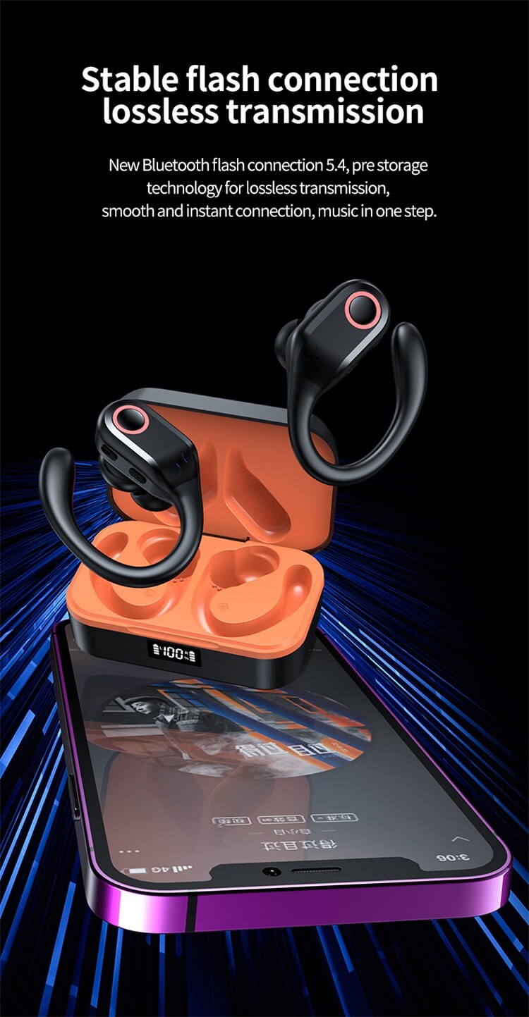 YW02 Earbuds Comfortable New Sound Bluetooth Earphones Stable Flash Connection Dual Color Options-Shenzhen Shengye Technology Co. Ltd