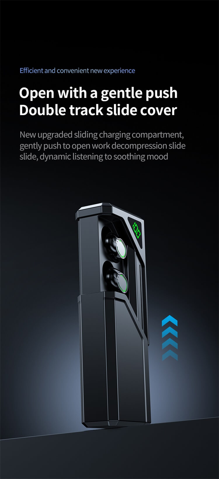 BQ70 Earbuds Fashion Starshine Black Dual Noise Reduction Emergency Mobile Power Supply-Shenzhen Shengye Technology Co. Ltd