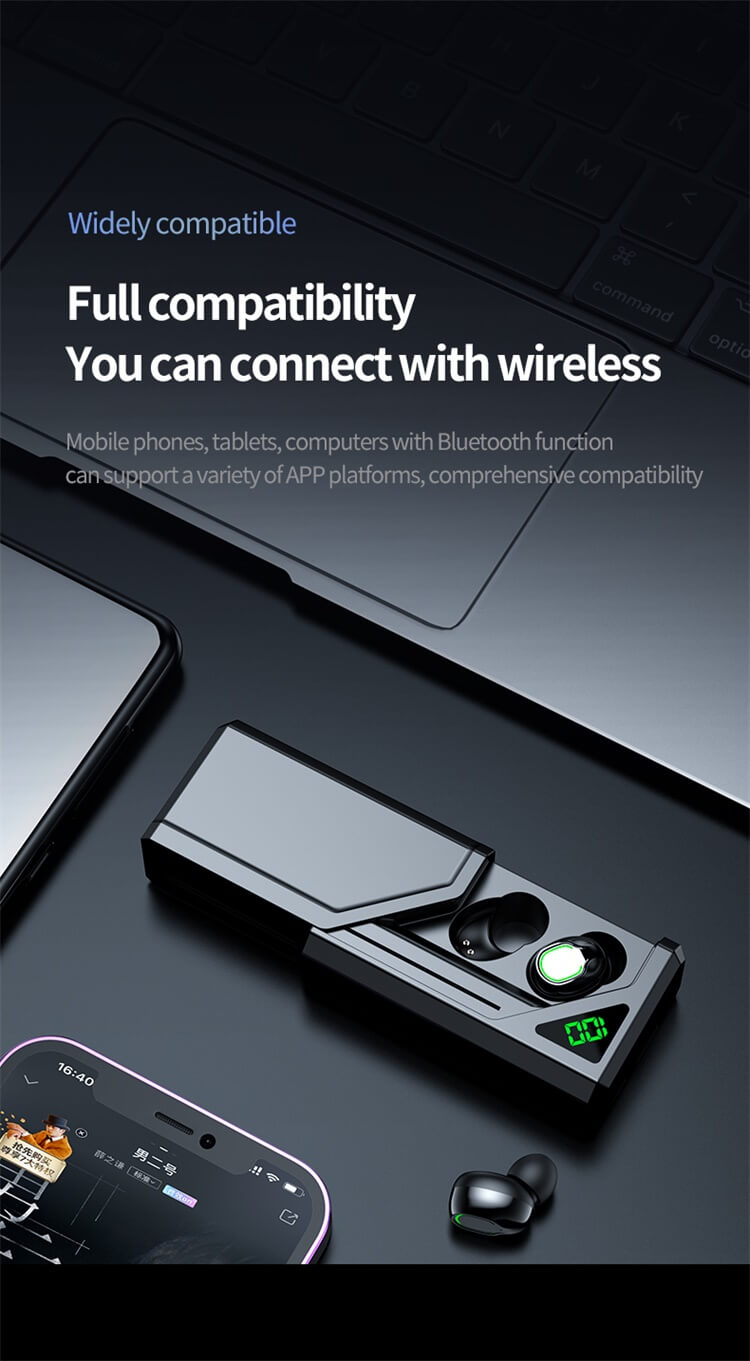 BQ70 Earbuds Fashion Starshine Black Dual Noise Reduction Emergency Mobile Power Supply-Shenzhen Shengye Technology Co. Ltd