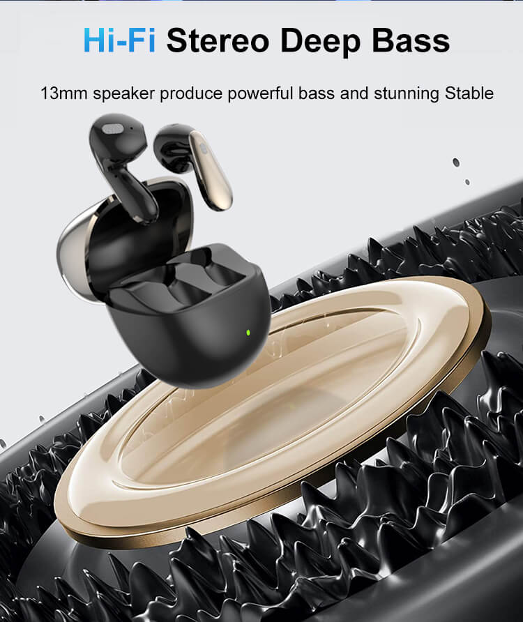 J12 Earbuds 6Mic Hybrid Noise Reduction New Fashionable Design Super Fast Charging-Shenzhen Shengye Technology Co. Ltd