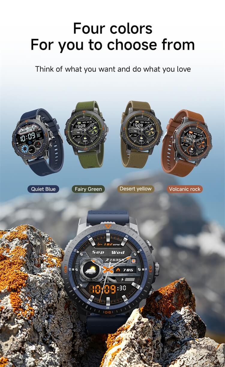 VD37 PRO Smartwatch Outdoor Sport Assistant 1.43 Inch AMOLED Large Screen Long Battery Life-Shenzhen Shengye Technology Co. Ltd