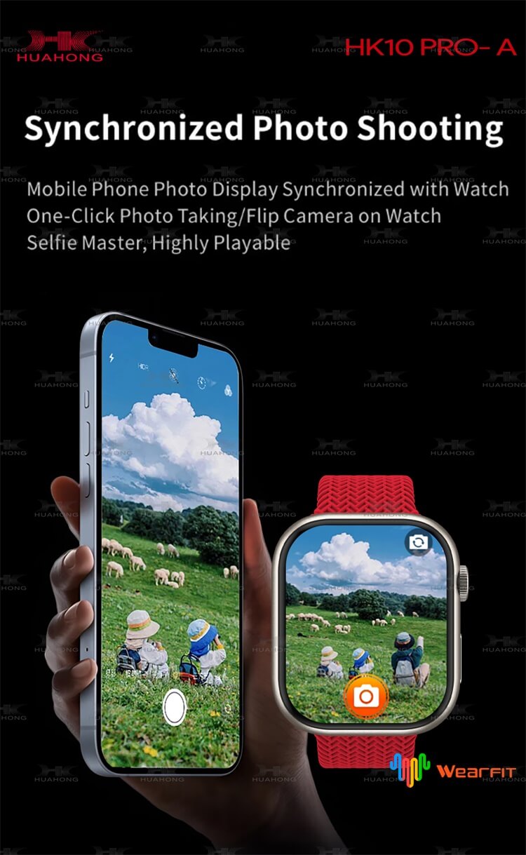 HK10 PRO-A Smartwatch Visual Effect Design Synchronous Remote Camera Support Online Payment-Shenzhen Shengye Technology Co.,Ltd