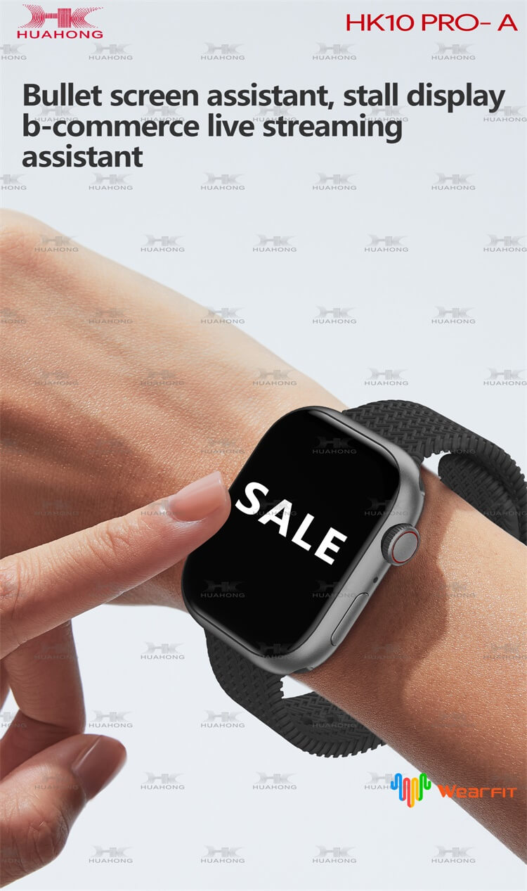 HK10 PRO-A Smartwatch Visual Effect Design Synchronous Remote Camera Support Online Payment-Shenzhen Shengye Technology Co.,Ltd