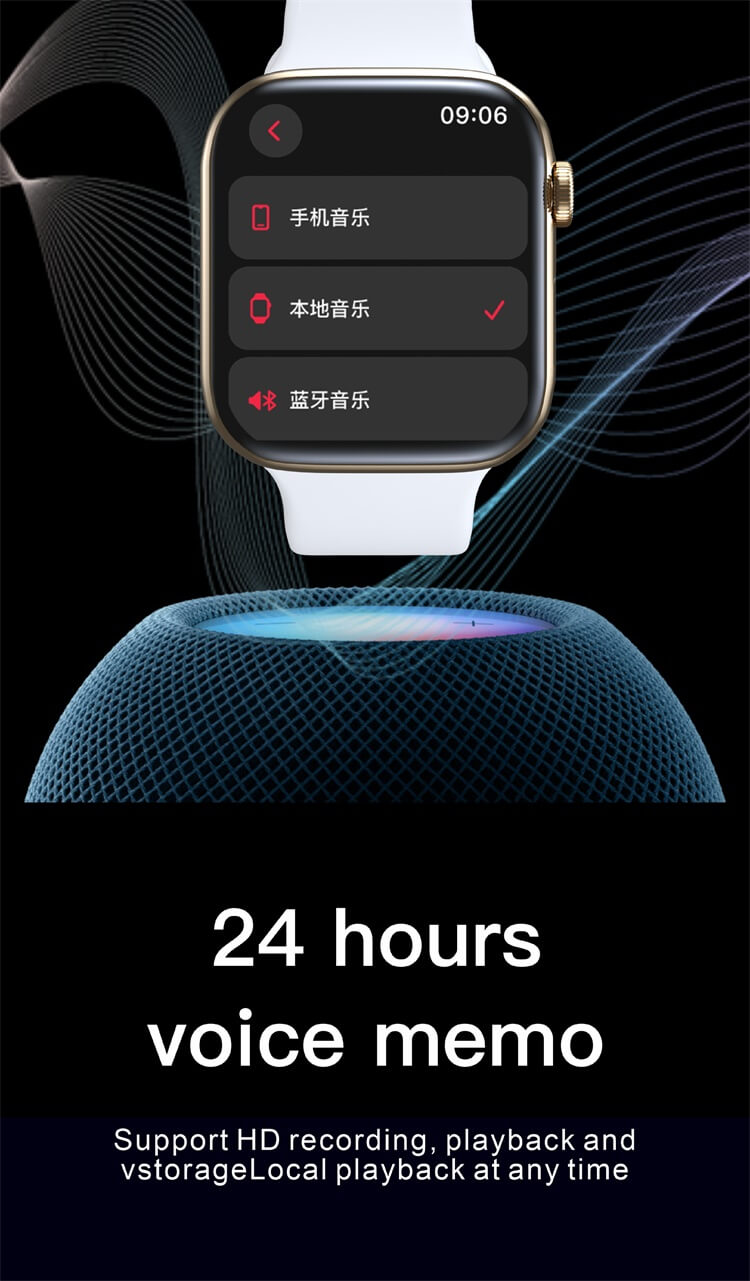 Hello Plum Smartwatch 2.04 Inches Large Screen Multiple Sports Modes Colorful Strap Selection-Shenzhen Shengye Technology Co.,Ltd
