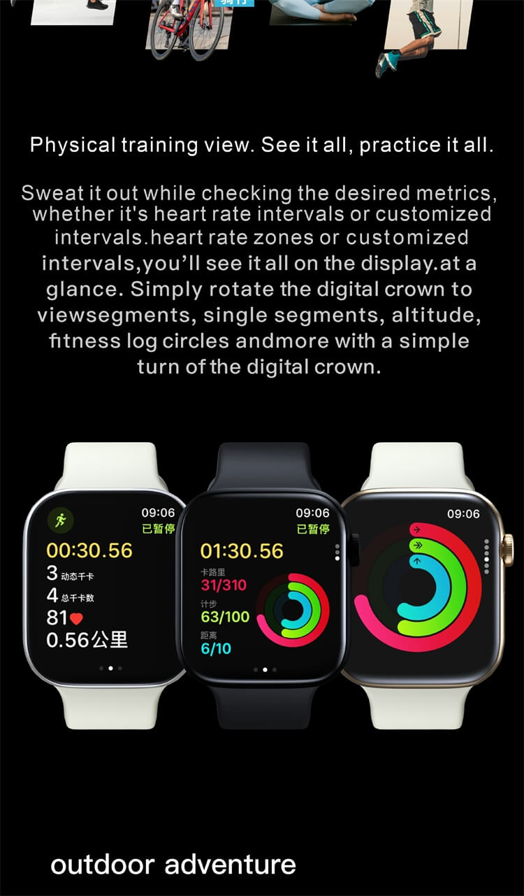 Hello Plum Smartwatch 2.04 Inches Large Screen Multiple Sports Modes Colorful Strap Selection-Shenzhen Shengye Technology Co.,Ltd