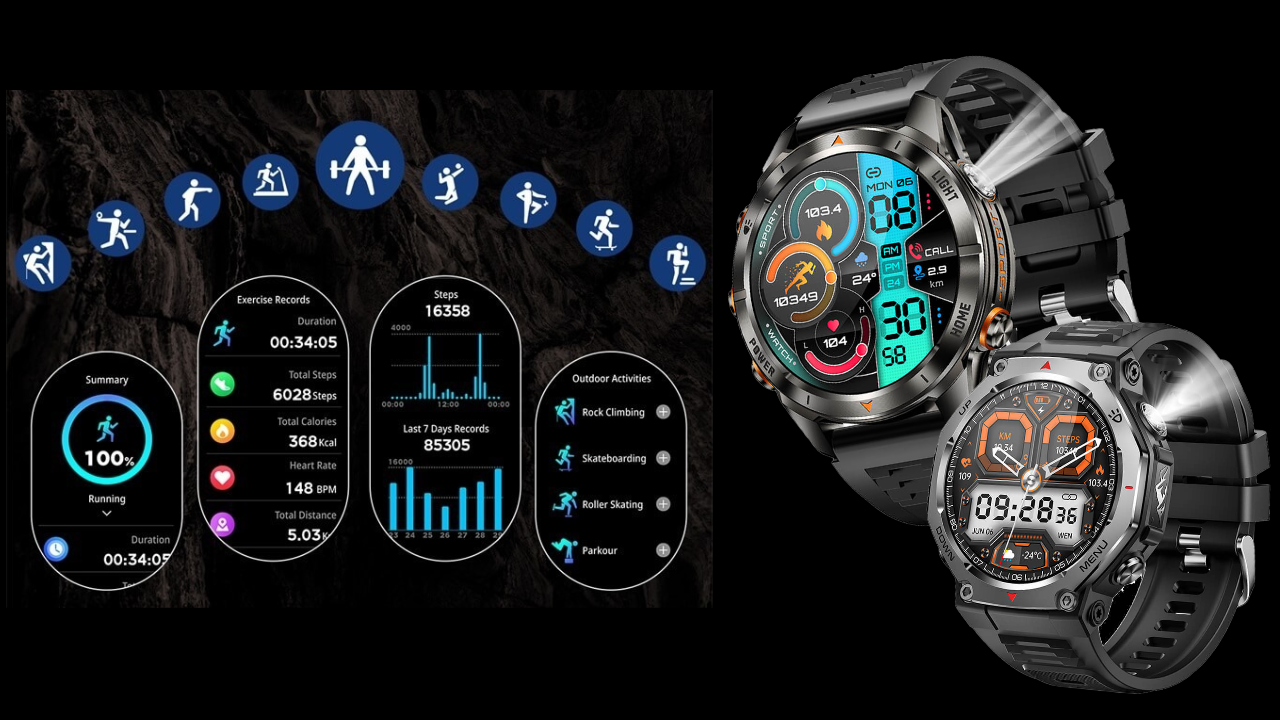 VD27 vs VD47 PRO Smartwatches: The Ultimate Outdoor Sports Companions-Shenzhen Shengye Technology Co.,Ltd