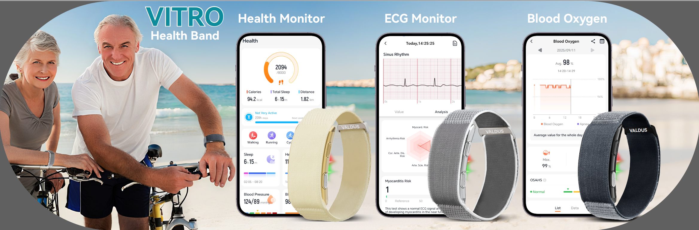 🌟VALDUS 2025 Surprise Launch — VITRO ECG Screenless Smartwatch!!!🌟-Shenzhen Shengye Technology Co.,Ltd