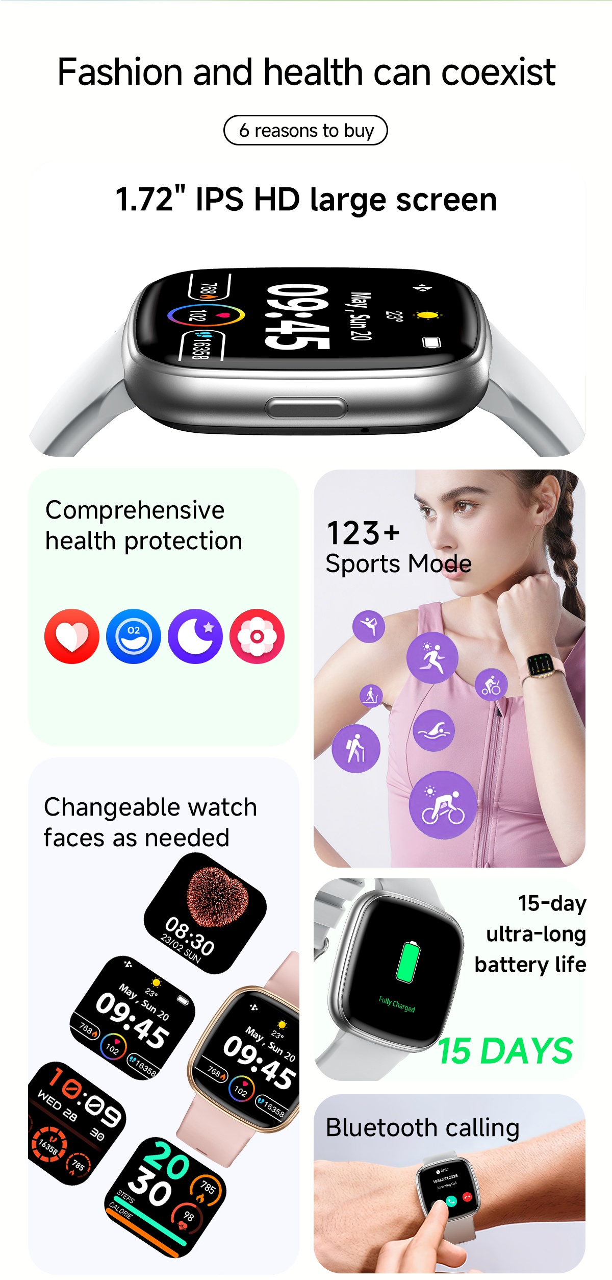 VALDUS New VS17 PRO Multi-Sport Luxury Series Smartwatch 1.72-inch Screen Waterproof IP67 Fashion Smartwatch-Shenzhen Shengye Technology Co.,Ltd
