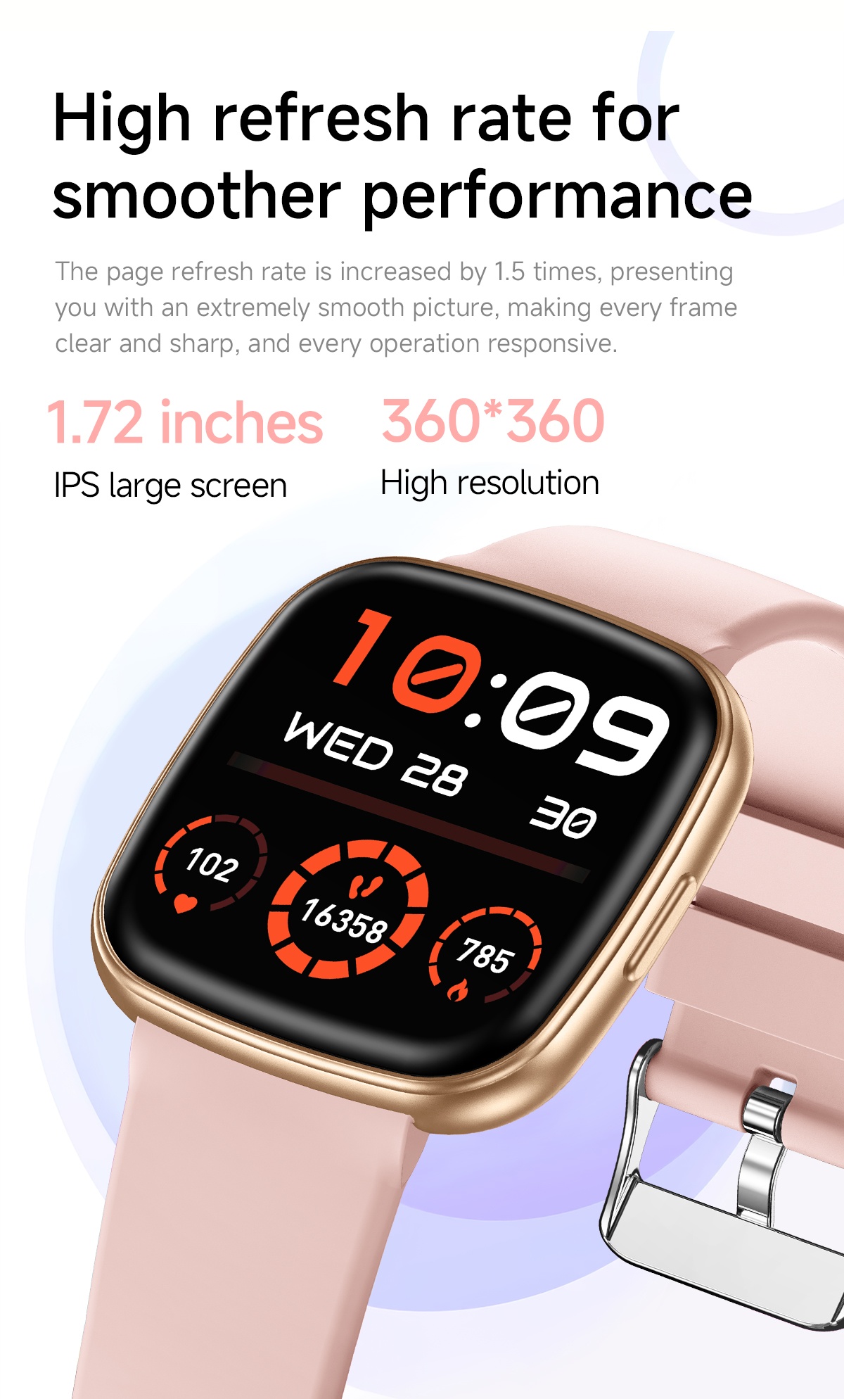 VALDUS New VS17 PRO Multi-Sport Luxury Series Smartwatch 1.72-inch Screen Waterproof IP67 Fashion Smartwatch-Shenzhen Shengye Technology Co.,Ltd