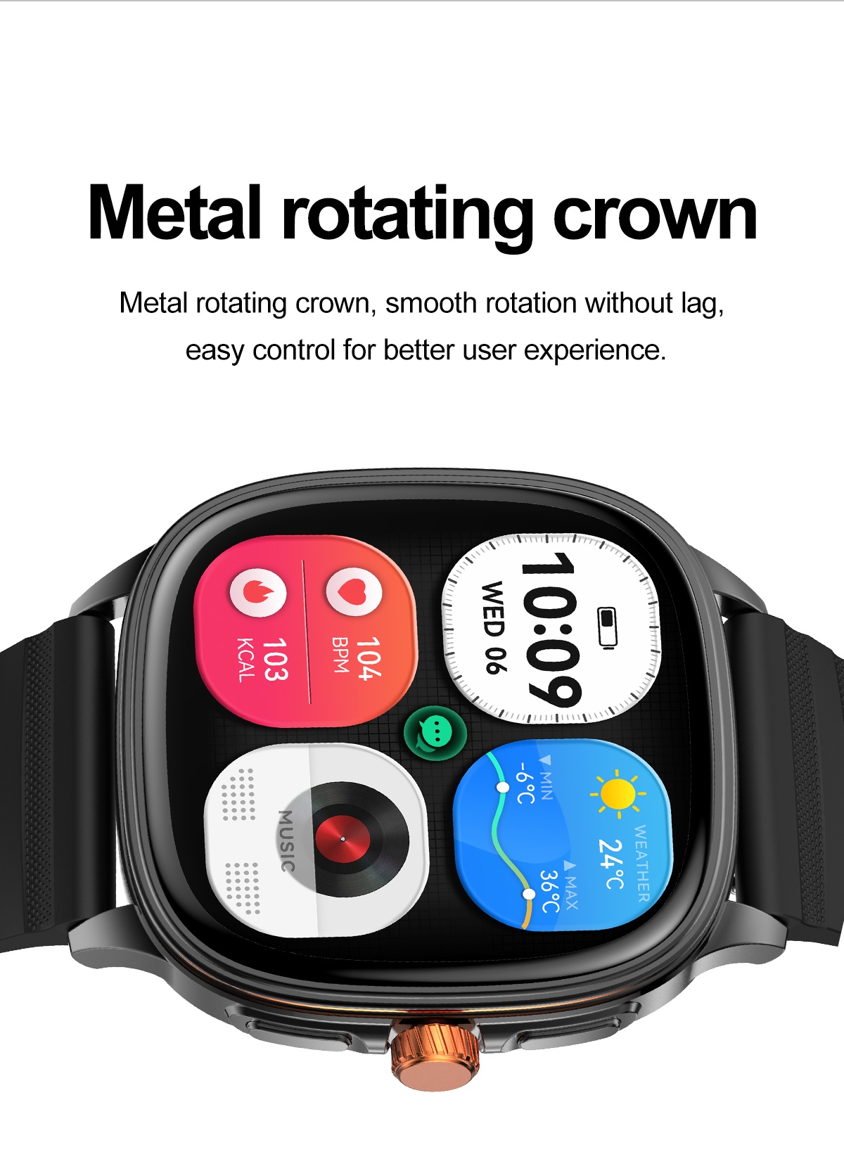 VALDUS VS21 PRO Health Monitoring Sports Smartwatch 1.73 Inch AMOLED Screen Supports Bluetooth Calls Activity Tracking Stylish Smart Watch-Shenzhen Shengye Technology Co.,Ltd