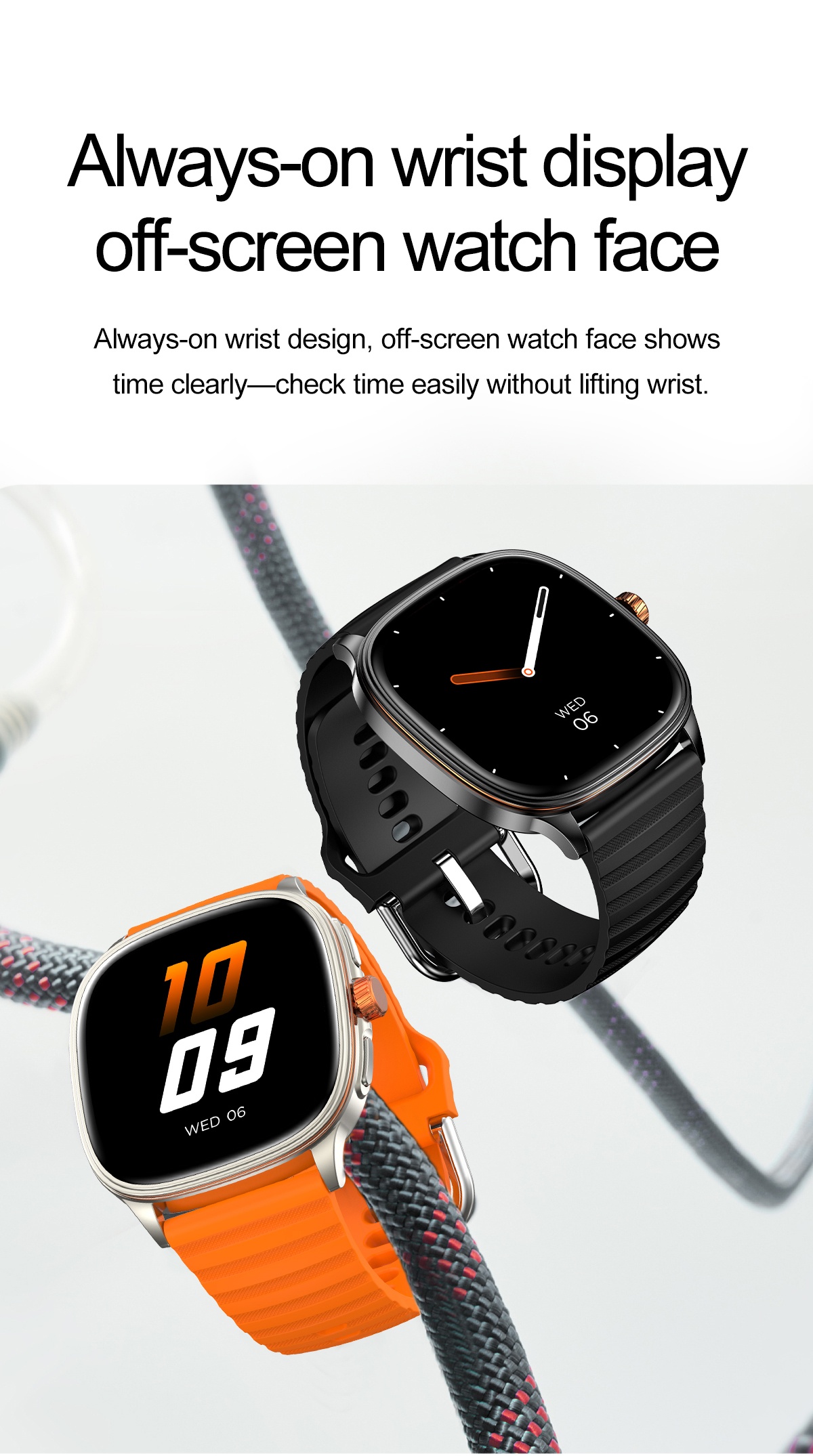 VALDUS VS21 PRO Health Monitoring Sports Smartwatch 1.73 Inch AMOLED Screen Supports Bluetooth Calls Activity Tracking Stylish Smart Watch-Shenzhen Shengye Technology Co.,Ltd