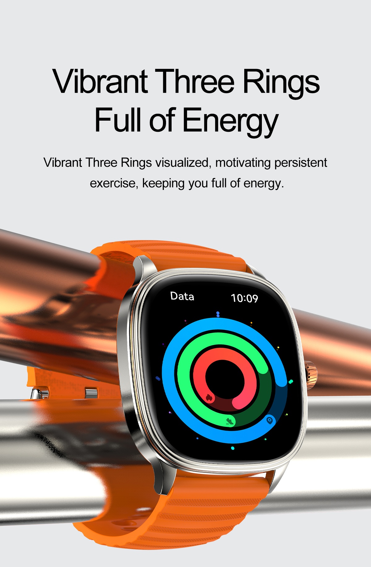 VALDUS VS21 PRO Health Monitoring Sports Smartwatch 1.73 Inch AMOLED Screen Supports Bluetooth Calls Activity Tracking Stylish Smart Watch-Shenzhen Shengye Technology Co.,Ltd