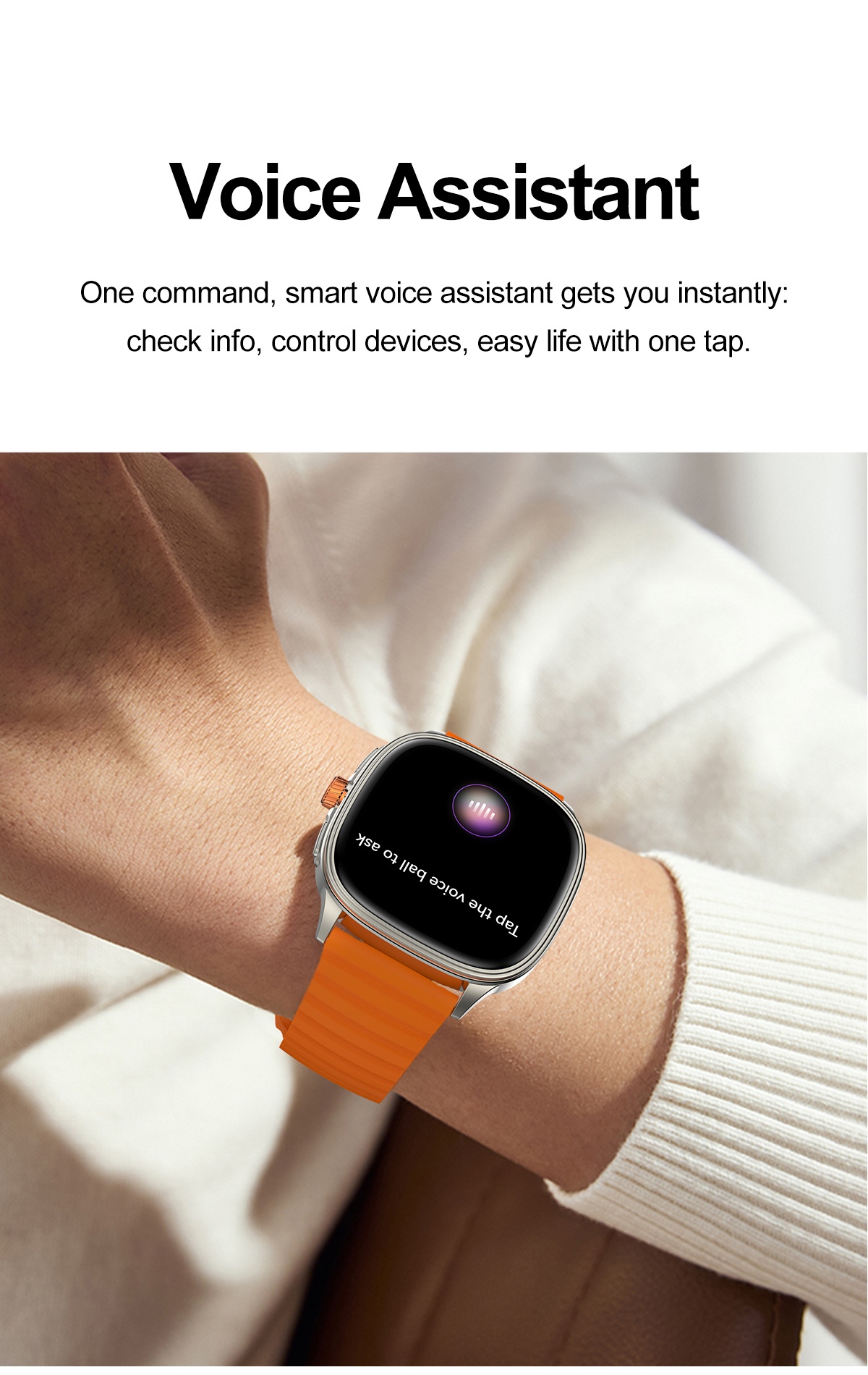 VALDUS VS21 PRO Health Monitoring Sports Smartwatch 1.73 Inch AMOLED Screen Supports Bluetooth Calls Activity Tracking Stylish Smart Watch-Shenzhen Shengye Technology Co.,Ltd