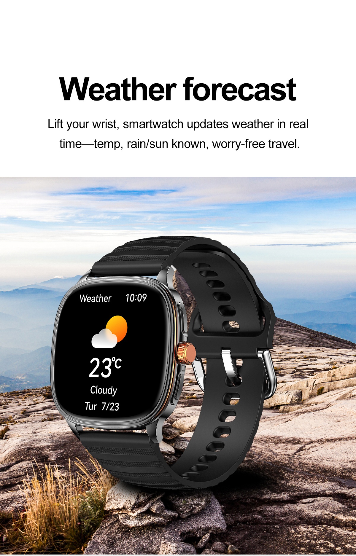 VALDUS VS21 PRO Health Monitoring Sports Smartwatch 1.73 Inch AMOLED Screen Supports Bluetooth Calls Activity Tracking Stylish Smart Watch-Shenzhen Shengye Technology Co.,Ltd