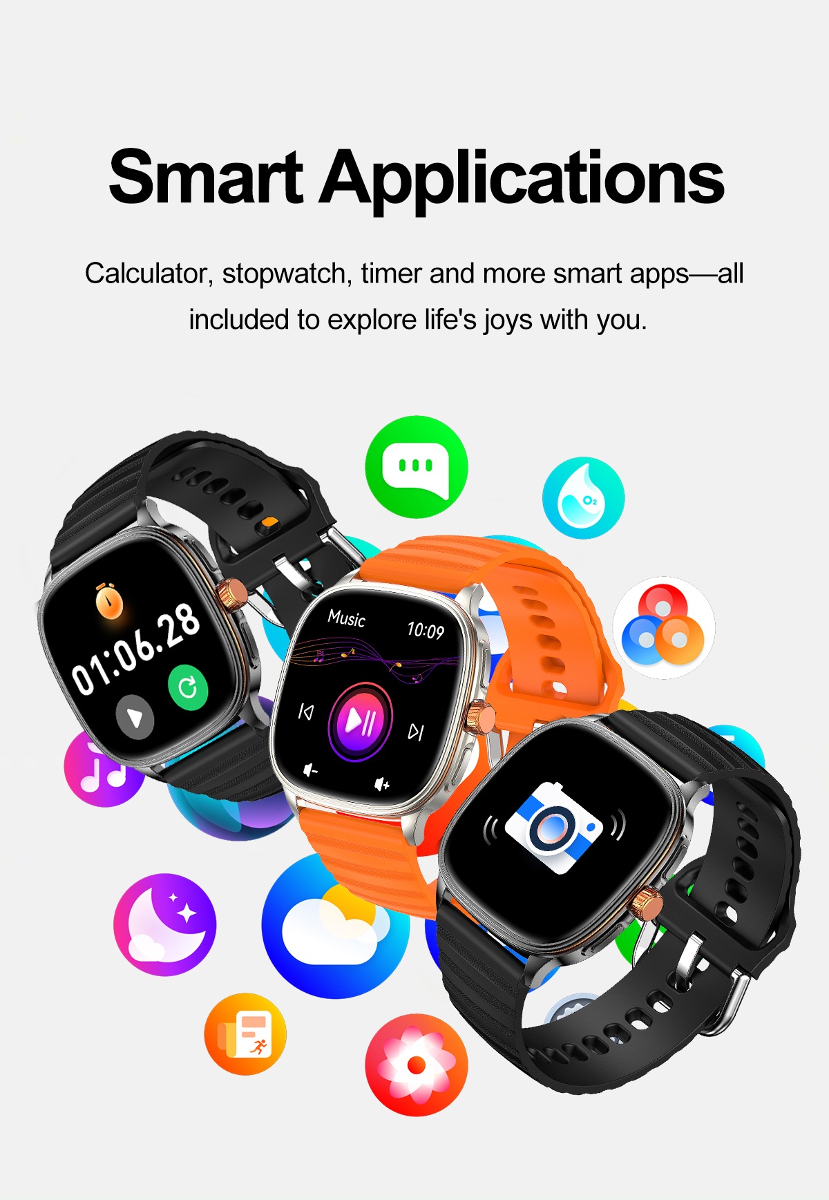 VALDUS VS21 PRO Health Monitoring Sports Smartwatch 1.73 Inch AMOLED Screen Supports Bluetooth Calls Activity Tracking Stylish Smart Watch-Shenzhen Shengye Technology Co.,Ltd