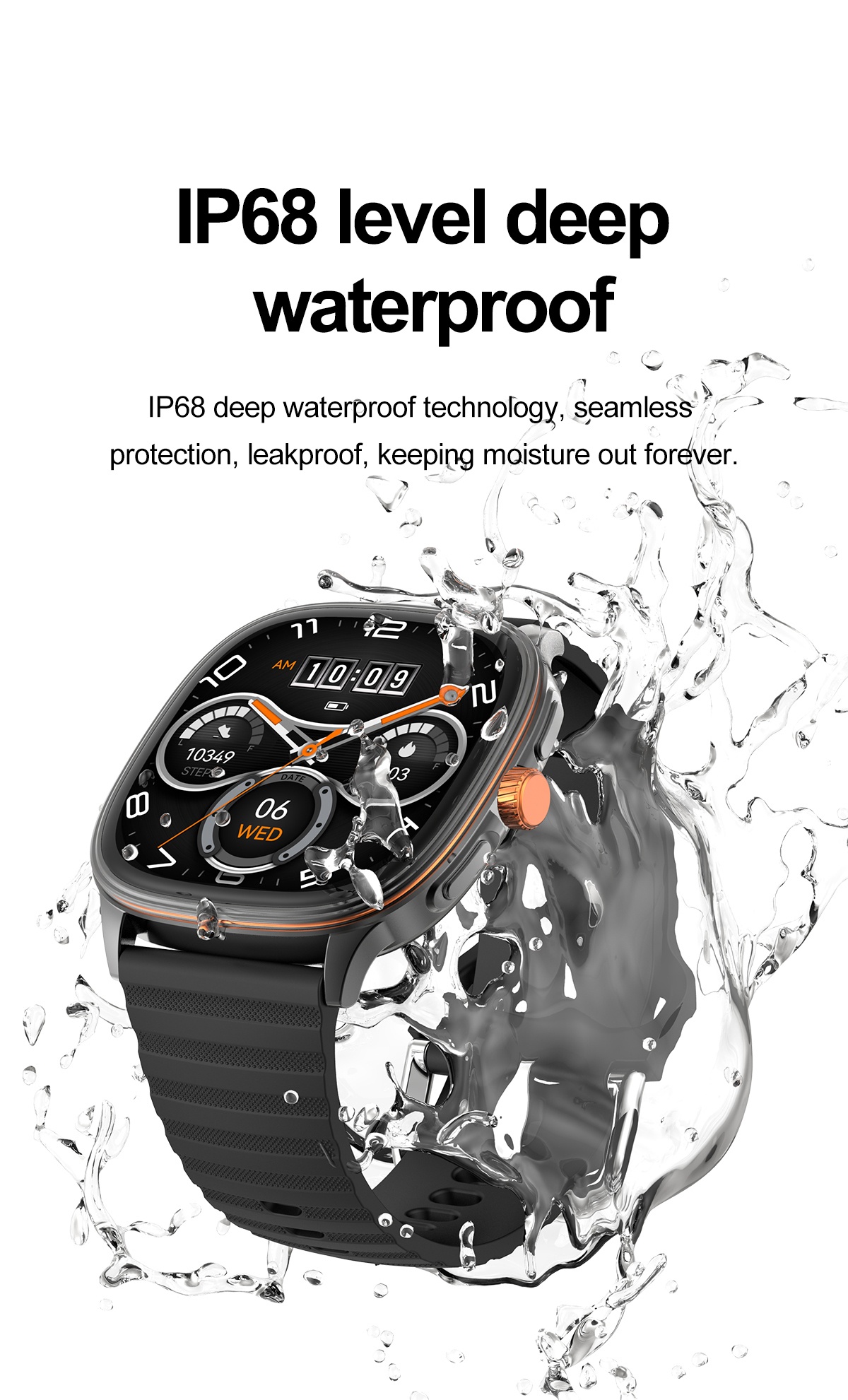VALDUS VS21 PRO Health Monitoring Sports Smartwatch 1.73 Inch AMOLED Screen Supports Bluetooth Calls Activity Tracking Stylish Smart Watch-Shenzhen Shengye Technology Co.,Ltd