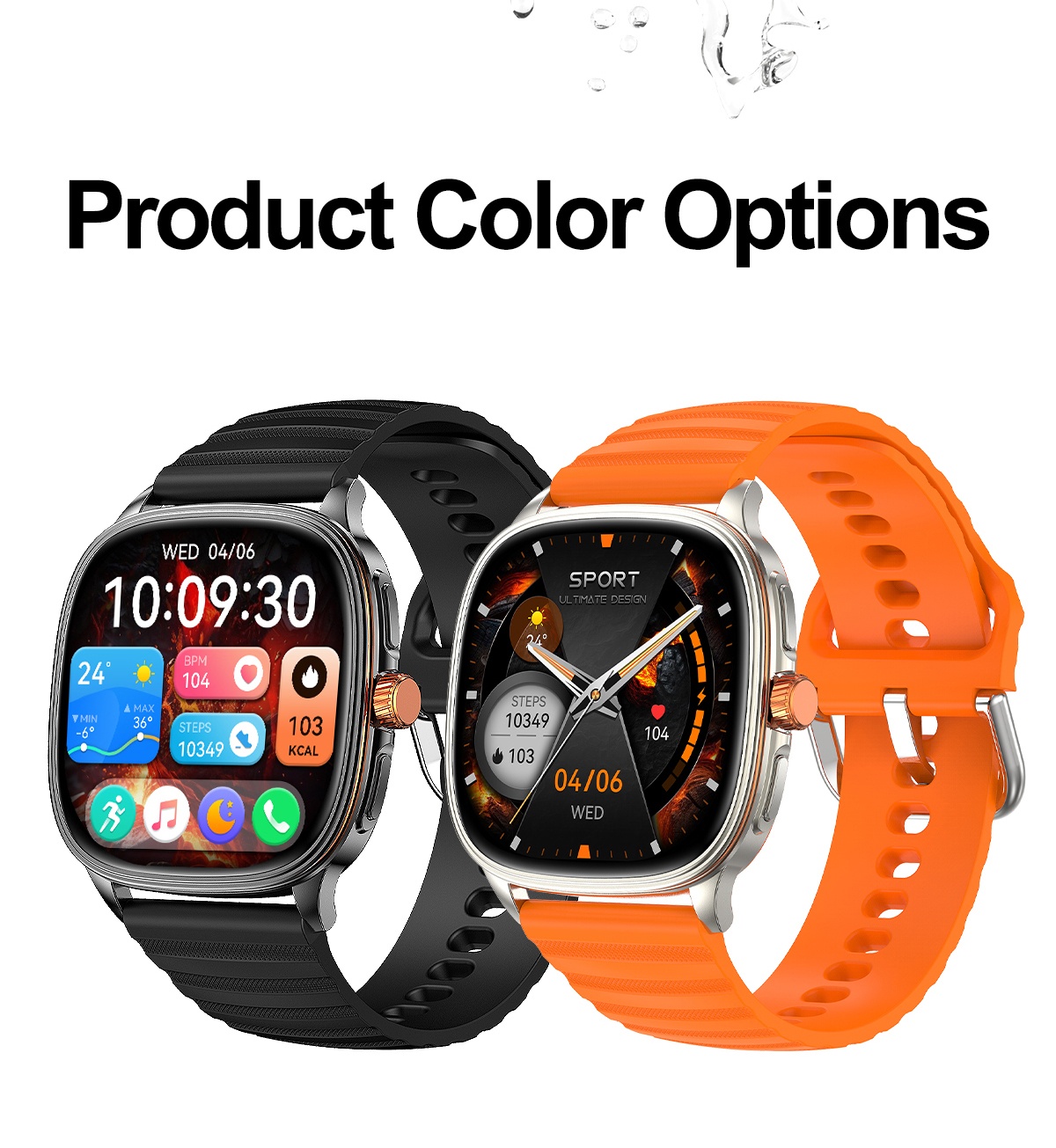 VALDUS VS21 PRO Health Monitoring Sports Smartwatch 1.73 Inch AMOLED Screen Supports Bluetooth Calls Activity Tracking Stylish Smart Watch-Shenzhen Shengye Technology Co.,Ltd