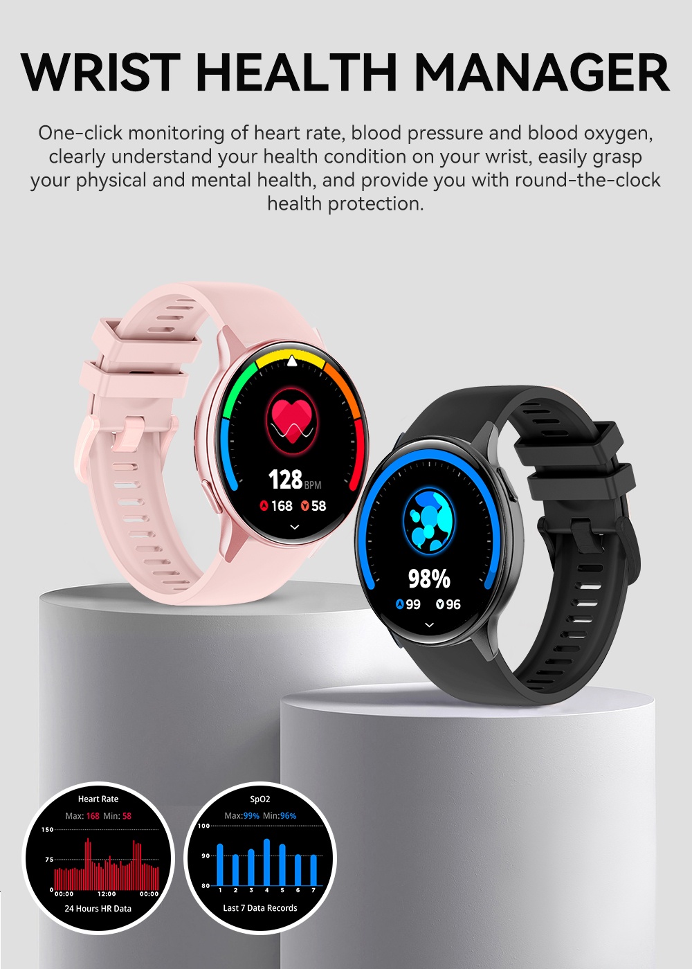 VALDUS VS41 PRO 1ATM Waterproof Smartwatch 1.43Inch AMOLED Large Screen 280mAh BT Call Sport Relojes Smart Watch-Shenzhen Shengye Technology Co.,Ltd