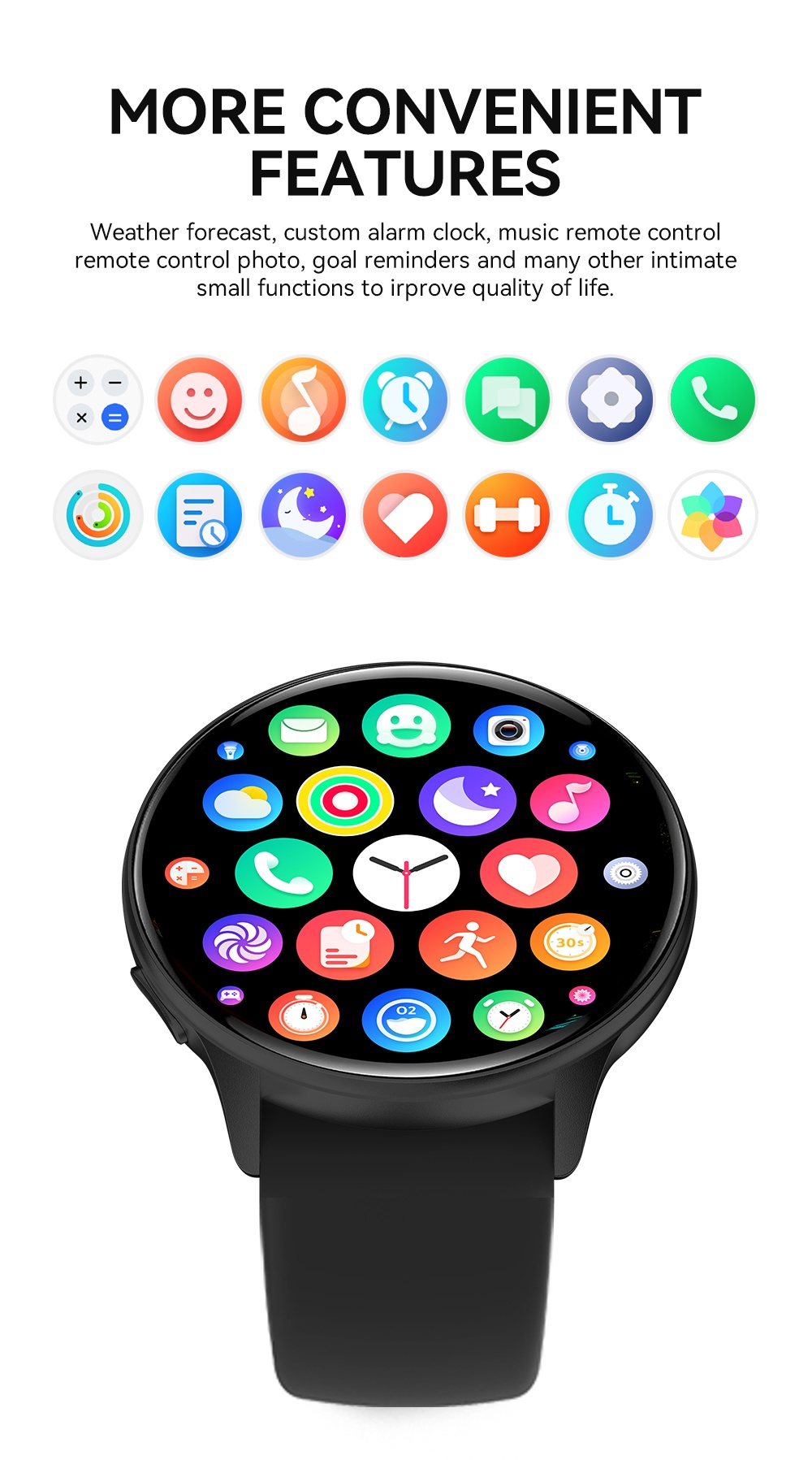 VALDUS VS41 PRO 1ATM Waterproof Smartwatch 1.43Inch AMOLED Large Screen 280mAh BT Call Sport Relojes Smart Watch-Shenzhen Shengye Technology Co.,Ltd