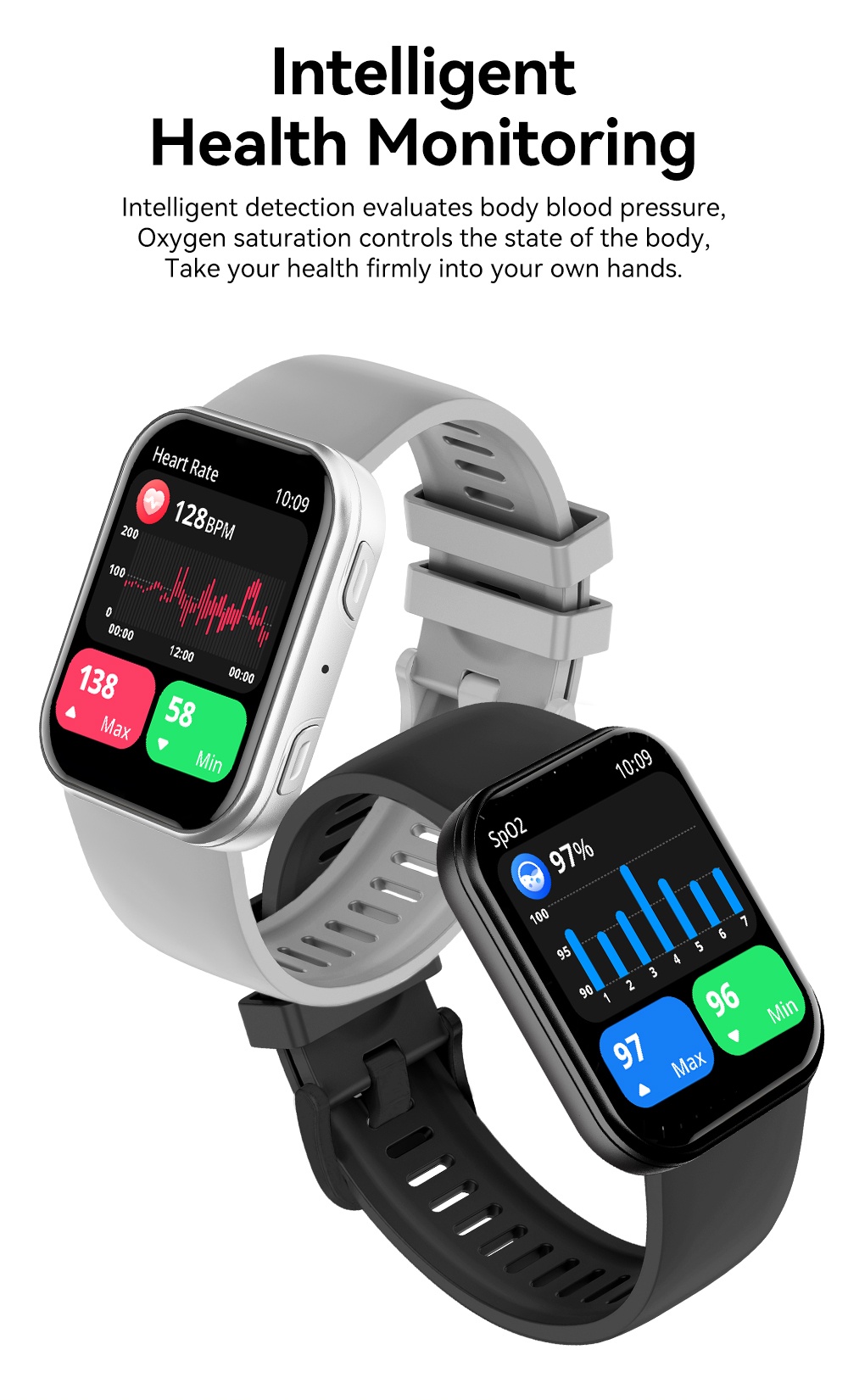 VALDUS New VS30 PRO Fitness Tracker Smartwatch Supports Bluetooth Calls Heart Rate Monitoring 1.93 Inch AMOLED Screen 1ATM Waterproof Unisex Smart Watch-Shenzhen Shengye Technology Co.,Ltd