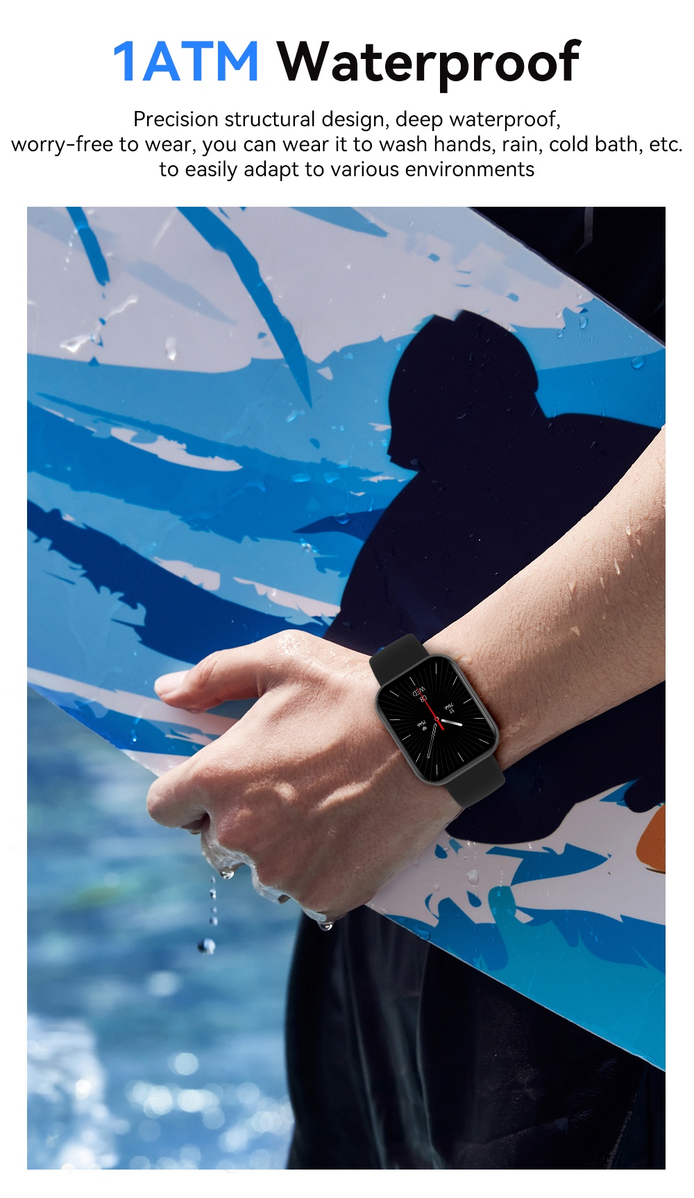 VALDUS New VS30 PRO Fitness Tracker Smartwatch Supports Bluetooth Calls Heart Rate Monitoring 1.93 Inch AMOLED Screen 1ATM Waterproof Unisex Smart Watch-Shenzhen Shengye Technology Co.,Ltd