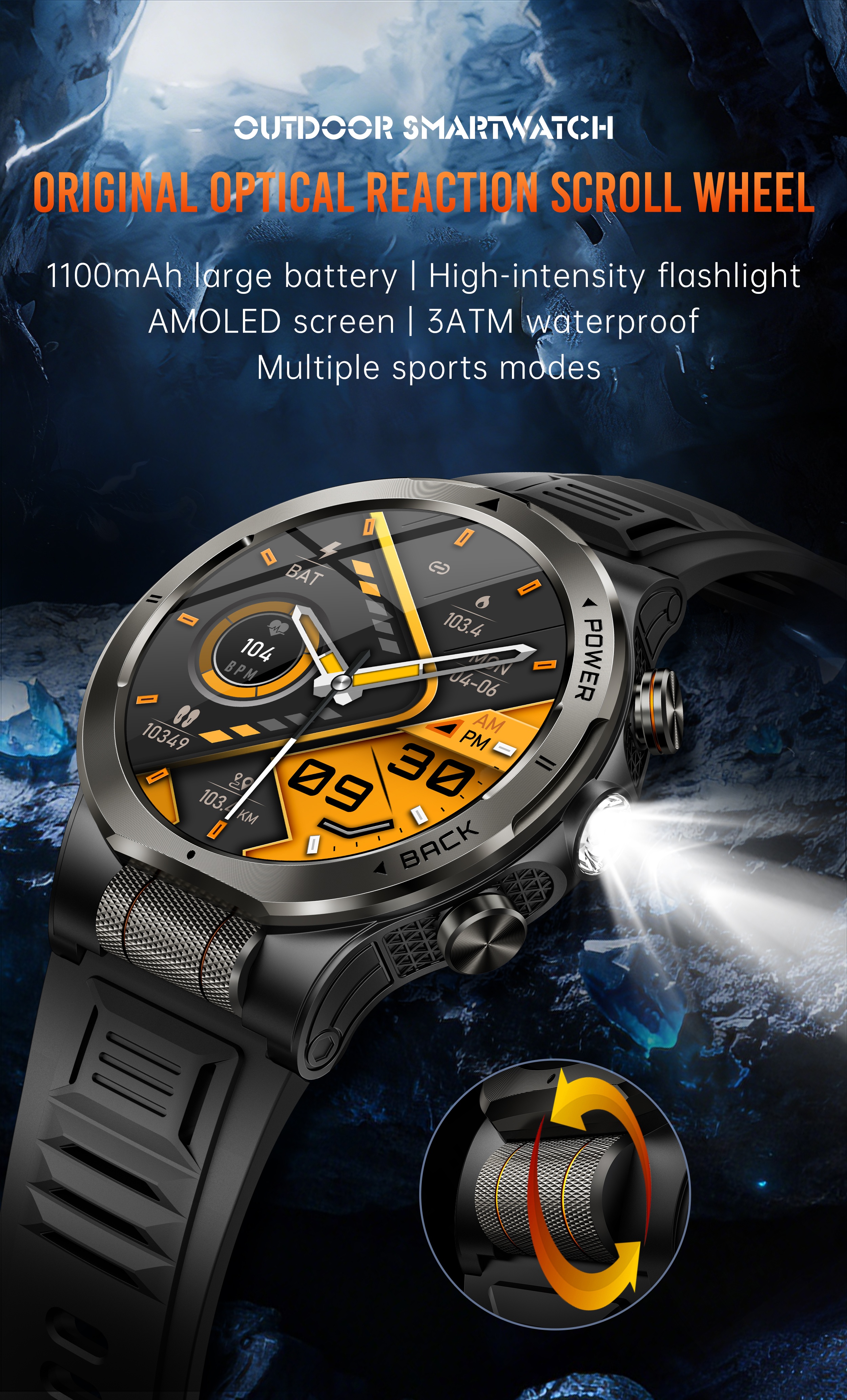 VALDUS New VD49 PRO Smart Watch Supports Health Monitoringmultiple Sports Modes Heart Rate Fitness Tracker Waterproof Smartwatch-Shenzhen Shengye Technology Co.,Ltd