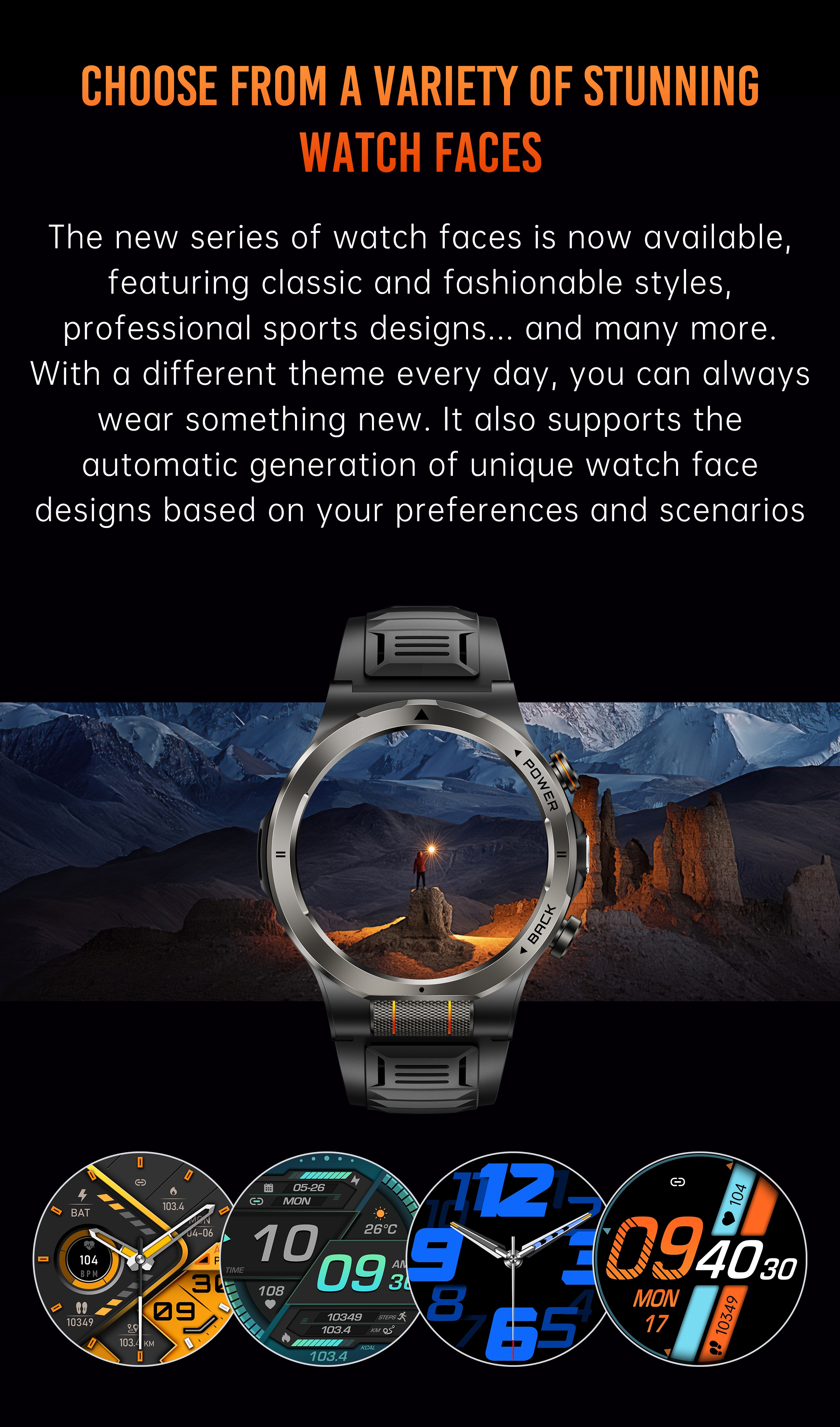 VALDUS New VD49 PRO Smart Watch Supports Health Monitoringmultiple Sports Modes Heart Rate Fitness Tracker Waterproof Smartwatch-Shenzhen Shengye Technology Co.,Ltd