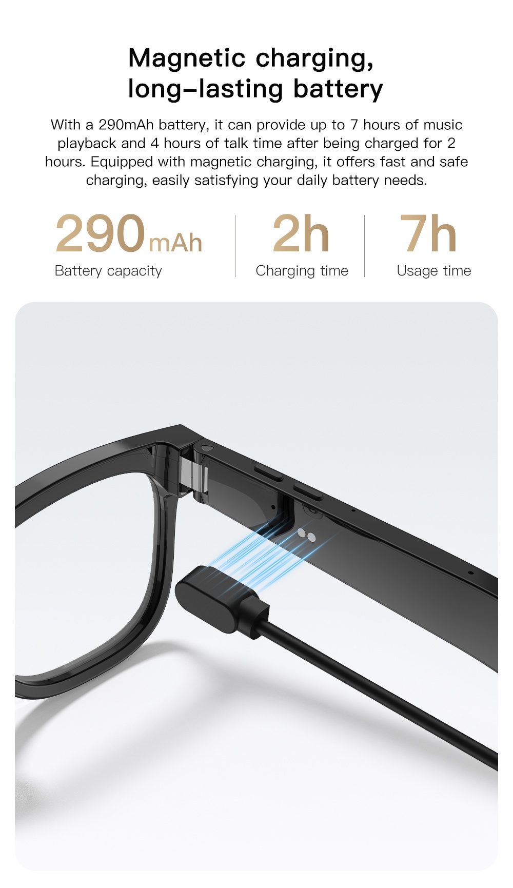VALDUS 2026 New VIS02 Smart Glasses 800W HD Camera AI Translation Dual Microphone ENC Noise Reduction Smart Sunglasses-Shenzhen Shengye Technology Co.,Ltd