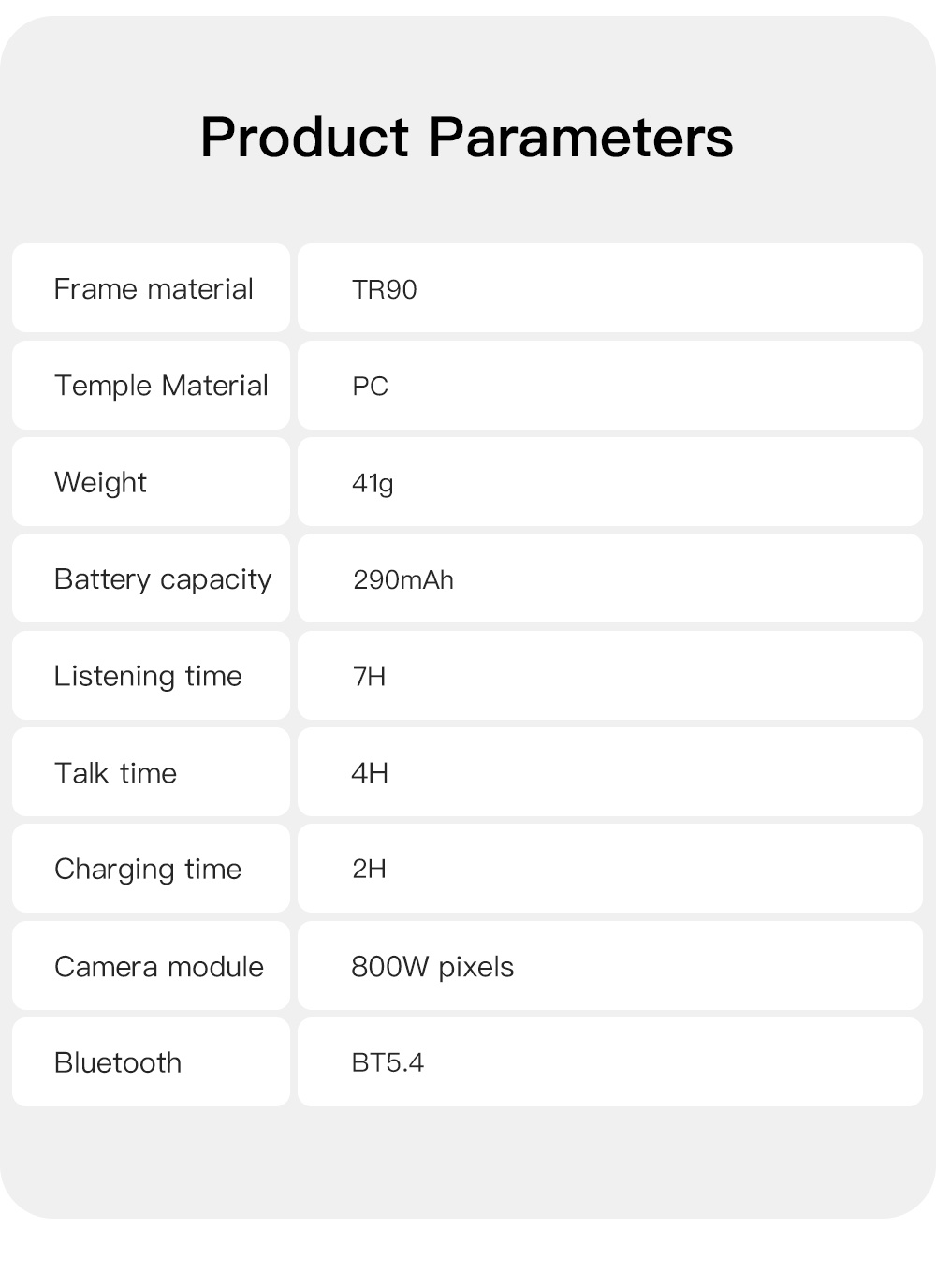 VALDUS 2026 New VIS02 Smart Glasses 800W HD Camera AI Translation Dual Microphone ENC Noise Reduction Smart Sunglasses-Shenzhen Shengye Technology Co.,Ltd