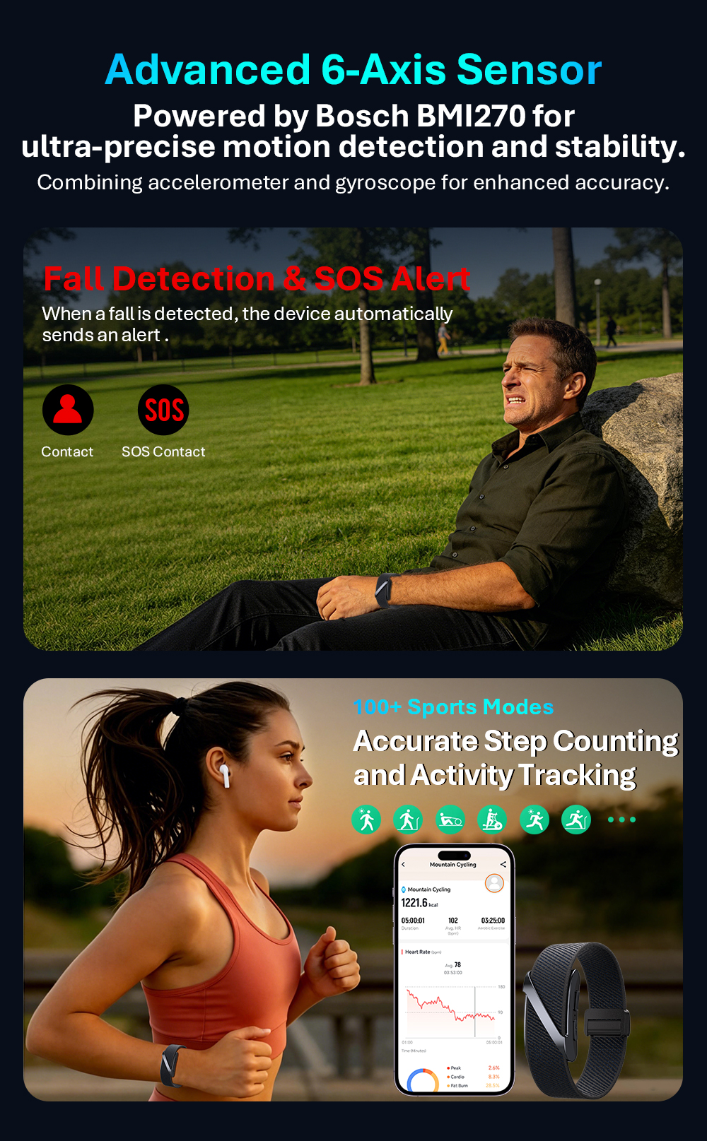 VALDUS VANTA New Screenless Smart Watch Supports ECG Monitoring Multiple Sports Modes Womens Health Reminder Screenless Smartwatch-Shenzhen Shengye Technology Co.,Ltd