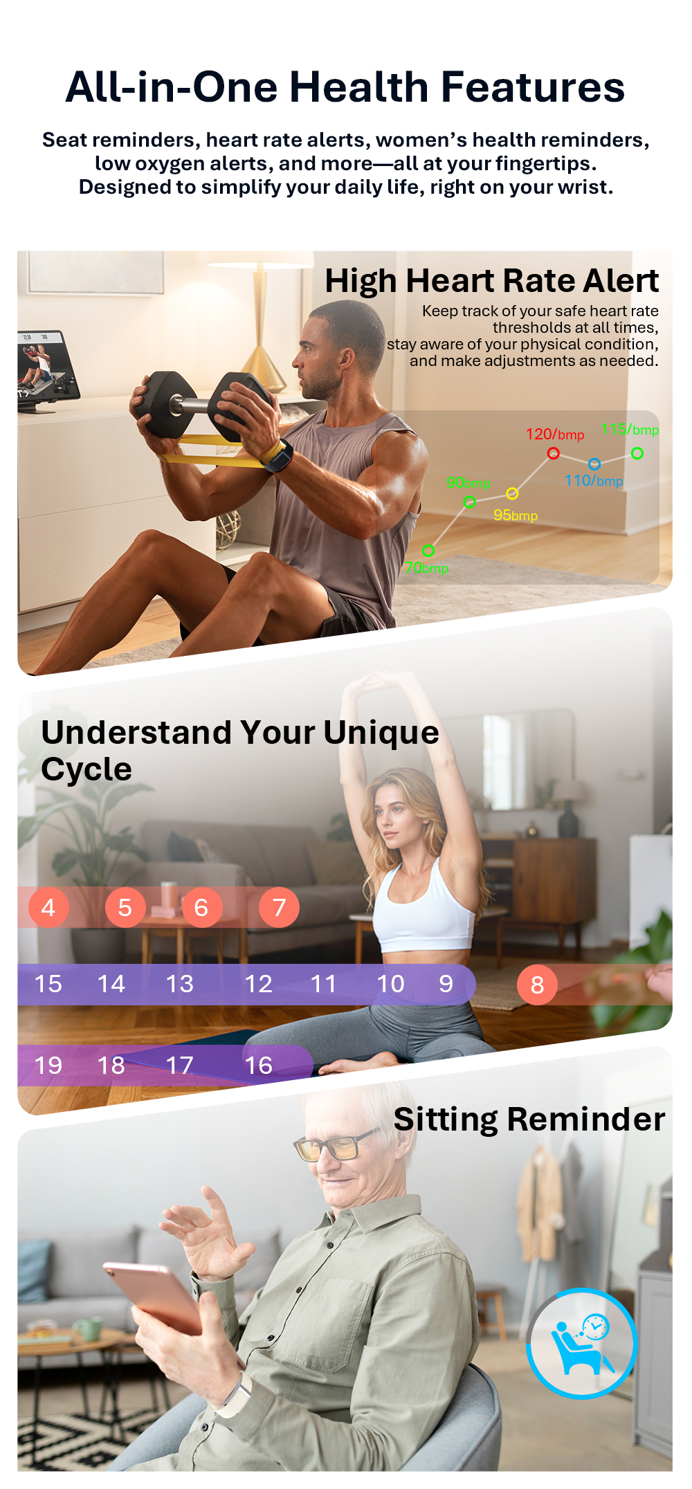 VALDUS 2026 VIGOR New Screenless Smartwatch Supports GPS Positioning SOS Emergency Health Monitoring Screenless Smartwatch-Shenzhen Shengye Technology Co.,Ltd