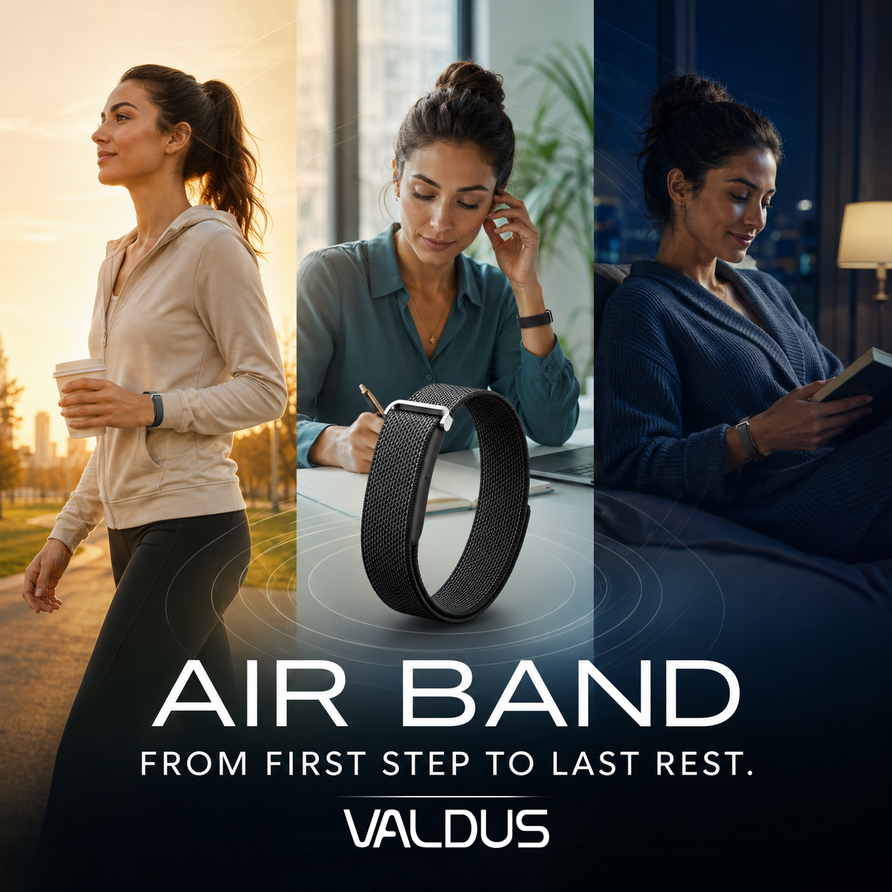 VALDUS 2026 New AIR BAND Screenless Smart Watch Supports Heart Rate Monitoring Multiple Sports Modes IP68 Waterproof Screenless Smartwatch-Shenzhen Shengye Technology Co.,Ltd