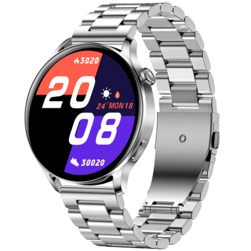 AK37 Retina Touch Screen Round Smartwatch