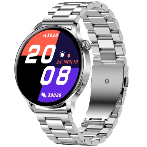 AK37 Retina Touch Screen Round Smartwatch