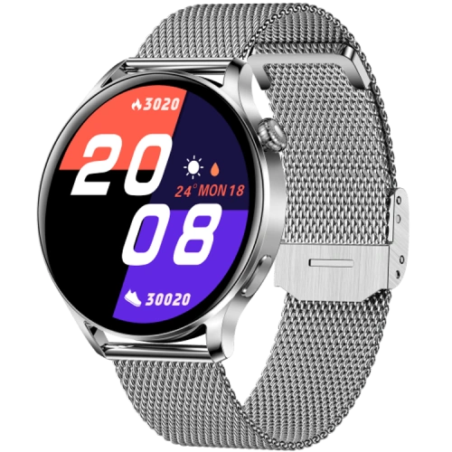 AK37 Retina Touch Screen Round Smartwatch
