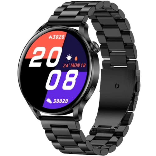 AK37 Retina Touch Screen Round Smartwatch