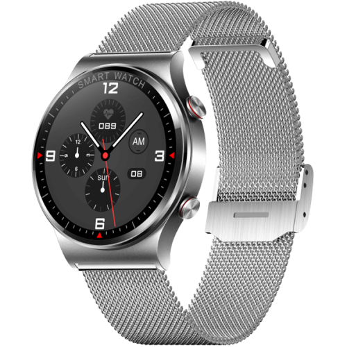 AK36 Retina Touch Screen Round Smartwatch