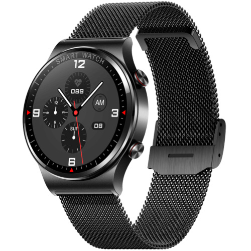 AK36 Retina Touch Screen Round Smartwatch