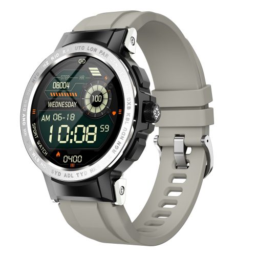 E19 Modieus waterdicht smartwatch met ronde wijzerplaat