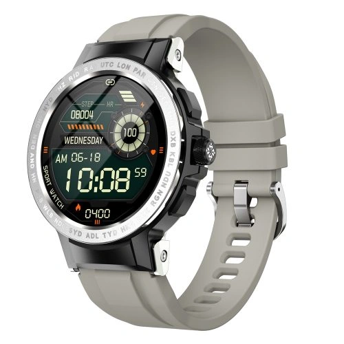 E19 Fashionable Waterproof Round Dial Smart Watch