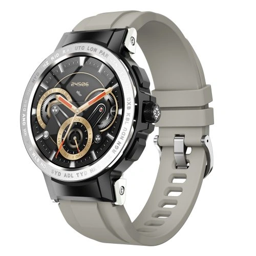 E19 Fashionable Waterproof Round Dial Smart Watch