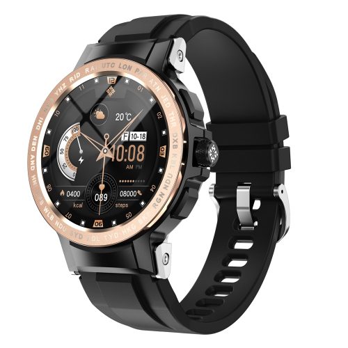 E19 Modieus waterdicht smartwatch met ronde wijzerplaat