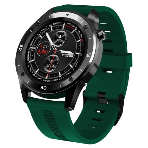 F22 Senior Green Strap Record Exercise Data Smartwatch
