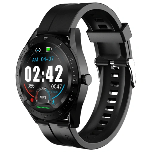 K60 Round Dial Heart Rate Monitor Smart Bracelet