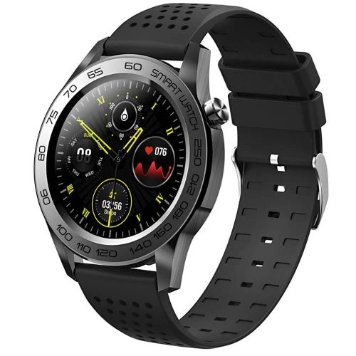 F22U Temperature Monitoring Tracking Round Smartwatch