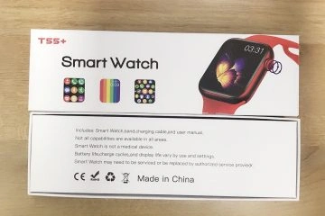 T55+ Smartwatch Product Details